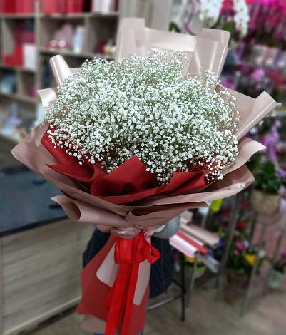 Букет цветов из: Гипсофила в Буденновске